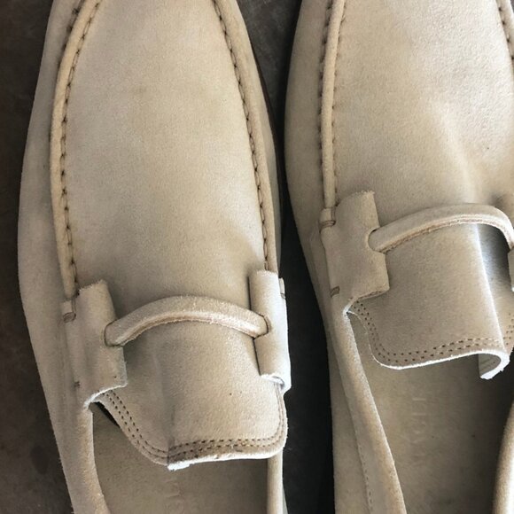 Bruno Magli Beige Suede Loafer Brand New in original Dust Bags - Picture 6 of 10